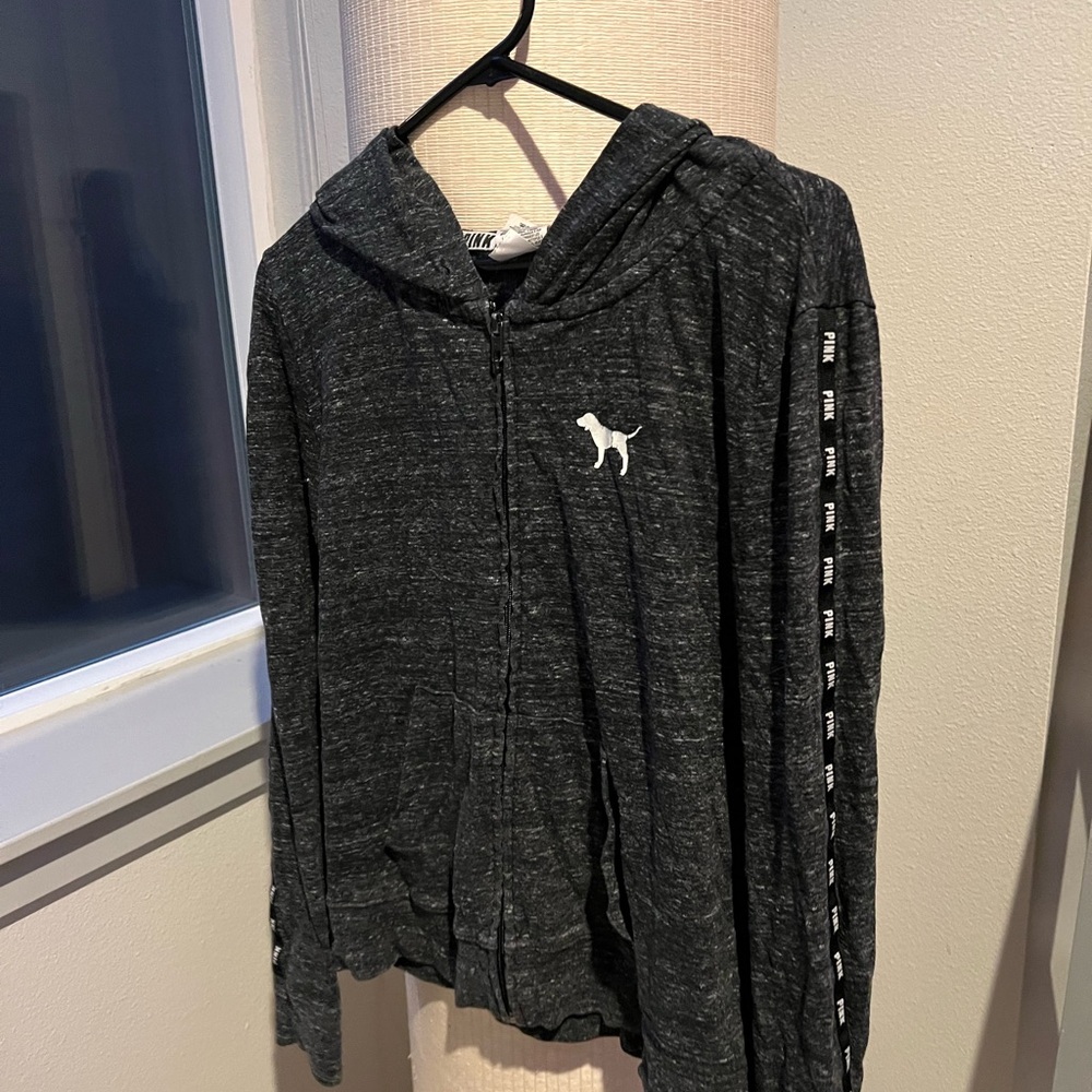PINK Victoria's Secret Dark Gray Hoodie